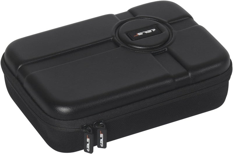 JSVER PU Leather Hard Shell Carrying Case for GoPro Hero13/12/11/10/9/8/7, AKASO EK7000 / Brave 4 4K / Brave 7 LE/Brave 8 / V50X and Insta360 - Image 1